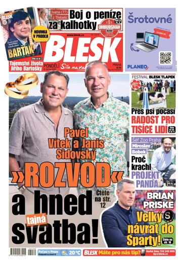 Obálka e-magazínu Blesk 9.6.2025