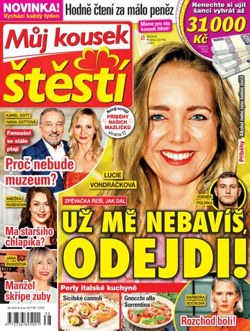 Obálka e-magazínu Můj kousek štěstí 38/2025