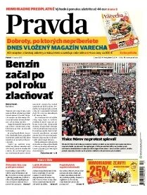 Obálka e-magazínu Pravda 27.4.2012