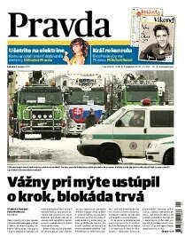 Obálka e-magazínu Pravda 9.1.2010