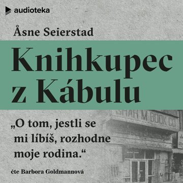 Obálka audioknihy Knihkupec z Kábulu