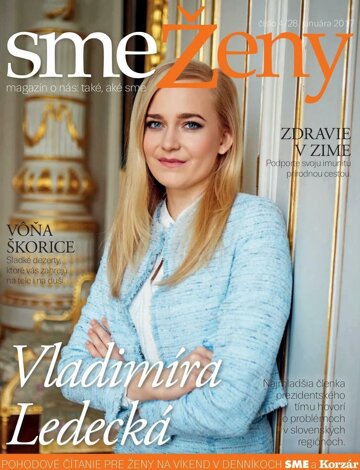Obálka e-magazínu SME Ženy 28/1/2017
