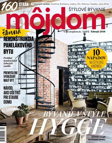 Obálka e-magazínu Môj dom 2/2018