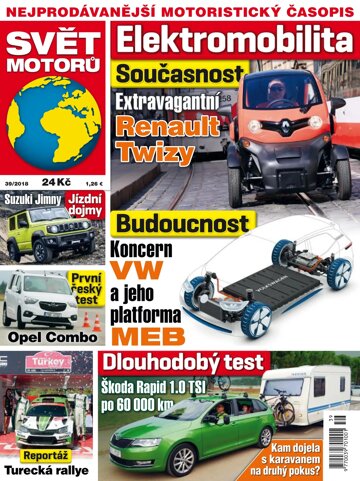 Obálka e-magazínu Svět motorů 39/2018