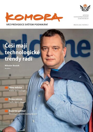 Obálka e-magazínu KOMORA 3/2020