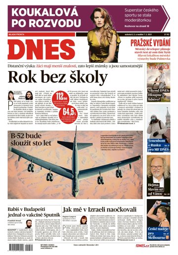 Obálka e-magazínu MF Dnes 6.2.2021