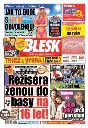 Obálka e-magazínu Blesk 12.3.2021