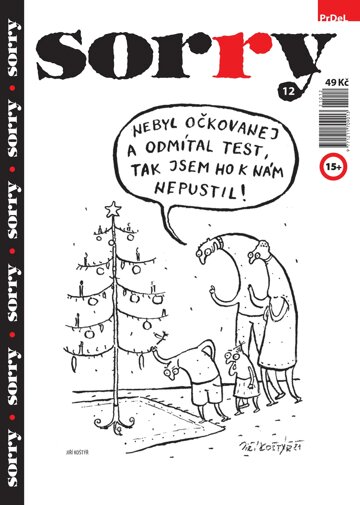 Obálka e-magazínu Sorry 12/2021