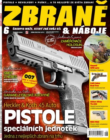 Obálka e-magazínu Zbraně & náboje 6/16