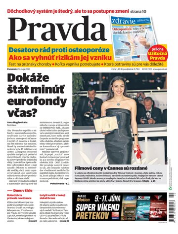 Obálka e-magazínu Pravda 29. 5. 2023