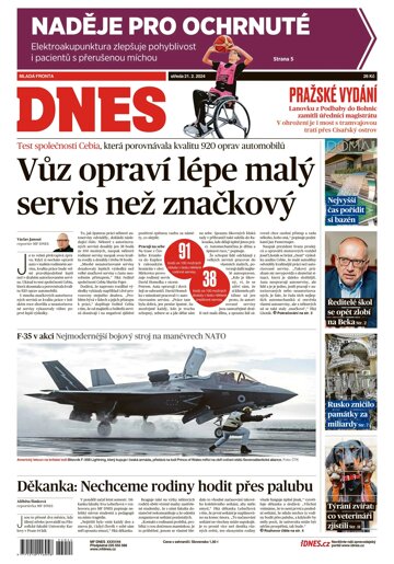 Obálka e-magazínu MF Dnes 21.2.2024