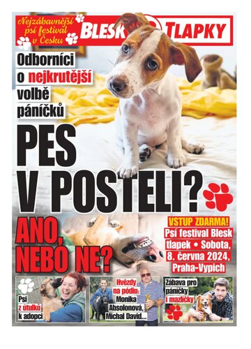 Obálka e-magazínu Příloha Blesk 4/2024 - TLAPKY