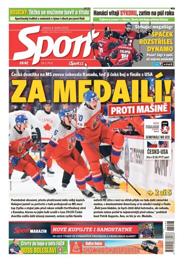 Obálka e-magazínu Sport 4.1.2025