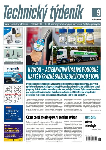 Obálka e-magazínu Technický týdeník 9/2025