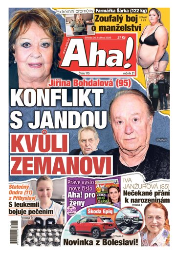 Obálka e-magazínu AHA! 20.5.2026