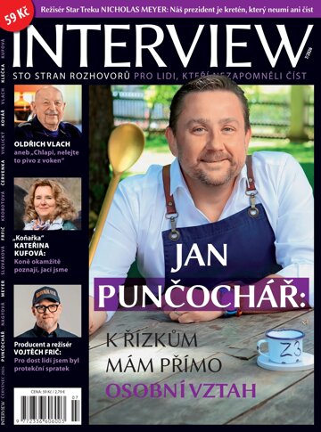 Obálka e-magazínu INTERVIEW 7/2026