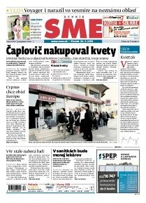 Obálka e-magazínu SME 22.3.2013