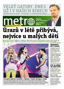 Obálka e-magazínu deník METRO 16.5.2013