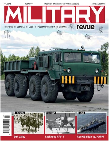 Obálka e-magazínu Military revue 11/2015
