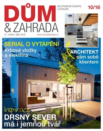 Obálka e-magazínu Dům a zahrada 10/2016