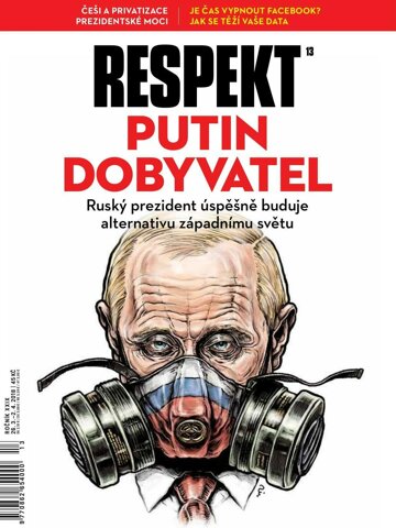 Obálka e-magazínu Respekt 13/2018