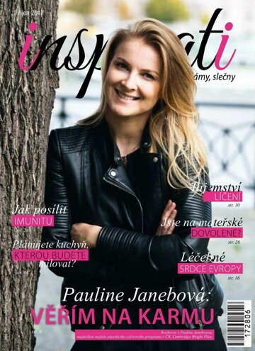 Obálka e-magazínu ženydámyslečny říjen 2017 Inspirati