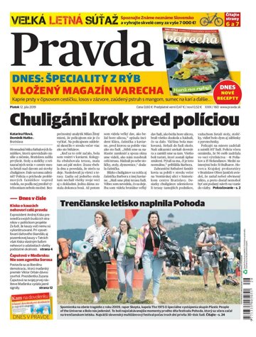 Obálka e-magazínu Pravda 12. 7. 2019
