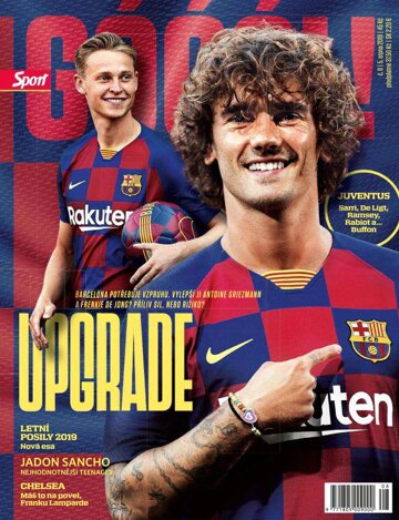 Obálka e-magazínu Sport Goool! 8/2019