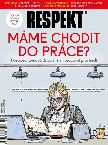 Obálka e-magazínu Respekt 23/2020