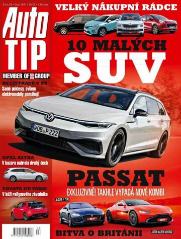 Obálka e-magazínu Auto TIP 3/2021