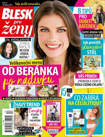 Obálka e-magazínu Blesk pro ženy 13/2021