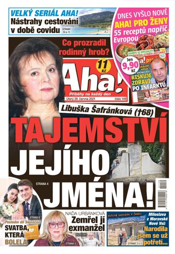 Obálka e-magazínu AHA! 29.6.2021