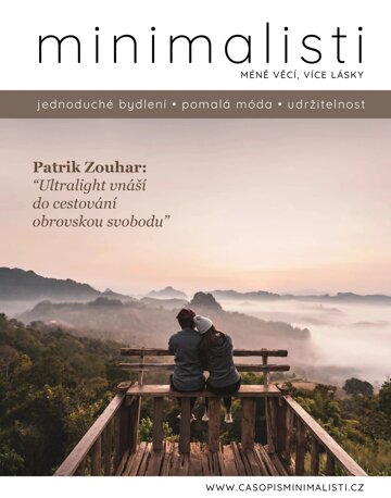 Obálka e-magazínu minimalisti 1 číslo