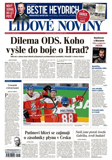 Obálka e-magazínu Lidové noviny 20.5.2022