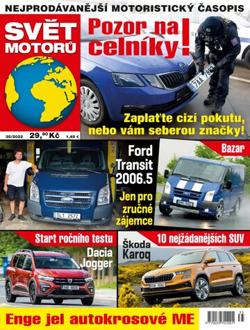 Obálka e-magazínu Svět motorů 35/2022