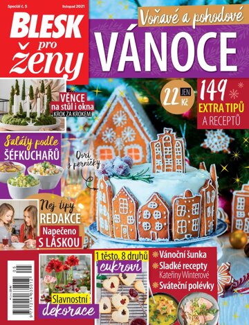 Obálka e-magazínu Voňavé a pohodové Vánoce 2021