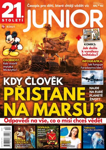 Obálka e-magazínu 21. století JUNIOR 4/21