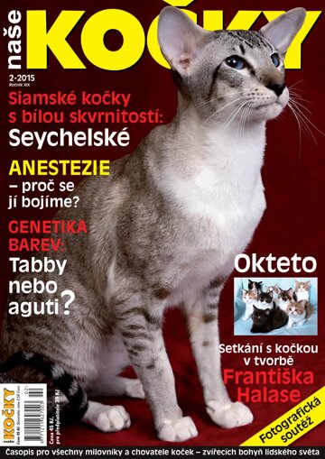 Obálka e-magazínu Naše kočky 2/2015