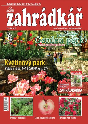 Obálka e-magazínu Zahrádkář 5/2016