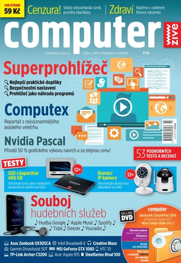 Obálka e-magazínu Computer 7/2016