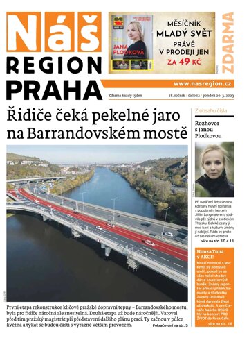Obálka e-magazínu Náš Region - Praha 12/2023