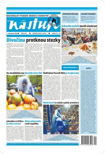 Obálka e-magazínu Nástup 44/23