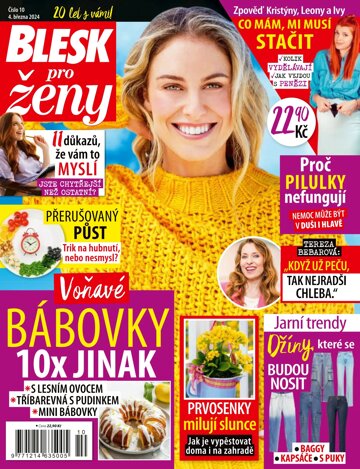 Obálka e-magazínu Blesk pro ženy 10/2024