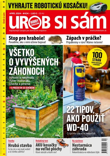 Obálka e-magazínu Urob si sám 4/2024