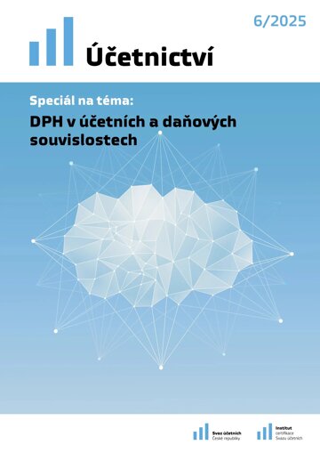 Obálka e-magazínu Účetnictví 6/2025