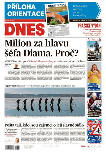 Obálka e-magazínu MF Dnes 18.10.2025