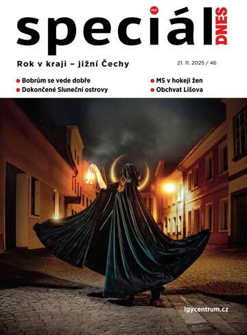 Obálka e-magazínu Magazín DNES SPECIÁL Jižní Čechy - 21.11.2025