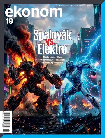 Obálka e-magazínu Ekonom 19 - 14.5.2026