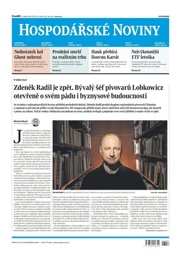 Obálka e-magazínu Hospodářské noviny 157 - 17.8.2026