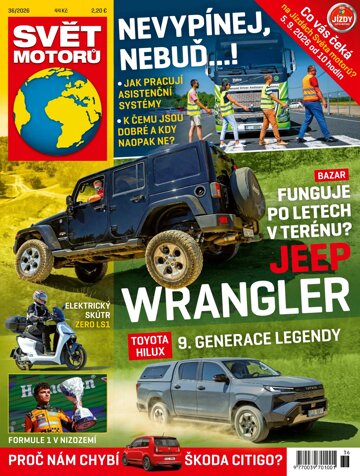 Obálka e-magazínu Svět motorů 36/2026